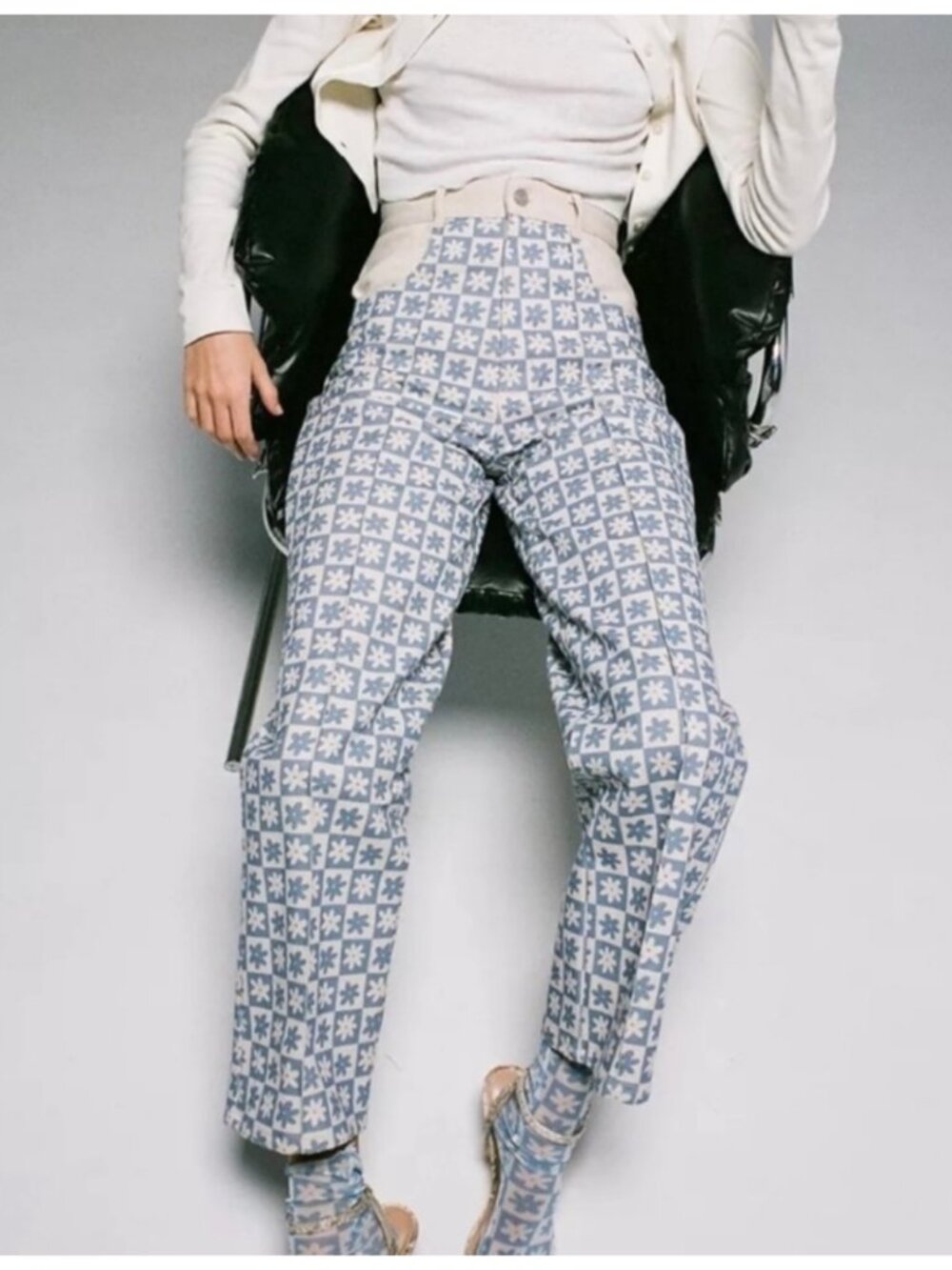 Lisa Says Gah x KJP Robyn Daisy Denim Jeans